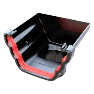 Freefoam Ogee Gutter Rainwater System in Black